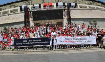Ataşehirli Çocuklar Vodafone Arena’yı Gezdiler