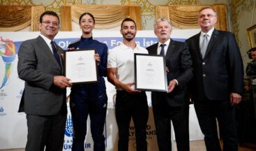 İmamoğlu, Dünya Olimpianlar Derneği İle Bir Araya Geldi
