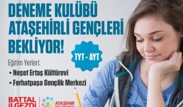 Ataşehir Belediyesi TYT ve AYT Kayıtları Başladı