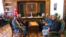 CHP Göle İlçe Yönetimi Yeni Kaymakamı Ziyaret Etti