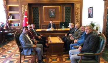 CHP Göle İlçe Yönetimi Yeni Kaymakamı Ziyaret Etti