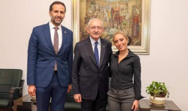 Milli Sporcu Naz Arıcı, Kılıçdaroğlu İle Görüştü
