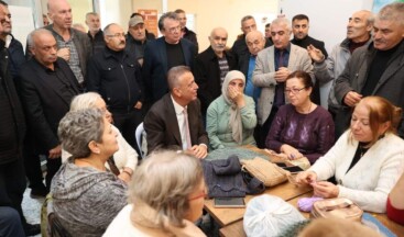 Başkan İlgezdi, Emekliler Derneği’ni Ziyaret Etti