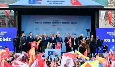 Beşiktaş Yeni Meydanı Açıldı