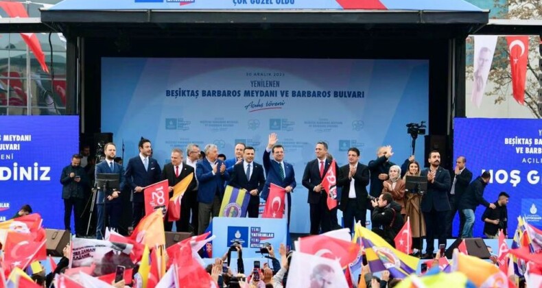 Beşiktaş Yeni Meydanı Açıldı