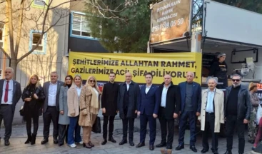 İYİ Parti Ataşehir, şehitler için lokma dağıttı