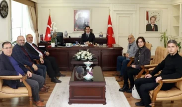 Yüzüncüyıl Gazeteciler Derneği, Sancaktepe Kaymakamı’nı Ziyaret Etti