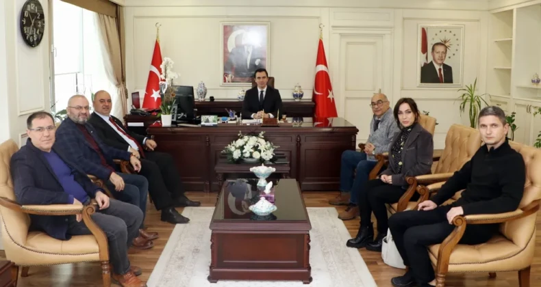 Yüzüncüyıl Gazeteciler Derneği, Sancaktepe Kaymakamı’nı Ziyaret Etti