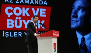 İBB Başkanı Ekrem İmamoğlu’nun Adaylık Tanıtım Toplantısı