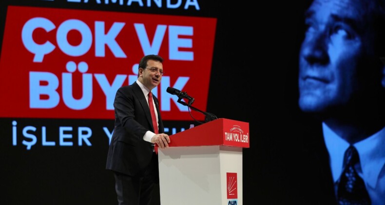 İBB Başkanı Ekrem İmamoğlu’nun Adaylık Tanıtım Toplantısı