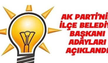 Ardahan AK Parti Belediye Başkan Adayları Açıklandı
