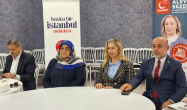 Sadet Partisi Ataşehir Belediye Başkan Adayı Alev Sezen Basınla Buluştu