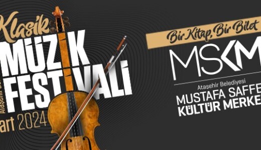 Ataşehir Belediyesi 5. Klasik Müzik Festivali Başlıyor