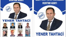 Yener Tahtacı, Fatih Mahallesi Muhtar Adayı Oldu