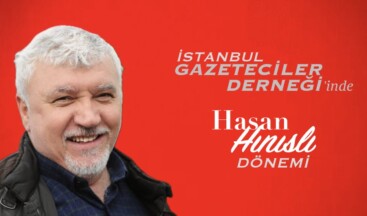 Hasan Hınıslı, İstanbul Gazeteciler Derneği Başkanı Seçildi
