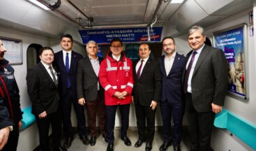 Ümraniye-Ataşehir-Göztepe Metro Hattı Test Sürüşü