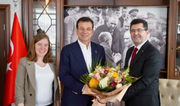İmamoğlu’ndan Başkan Çerkez’e Tebrik Ziyareti