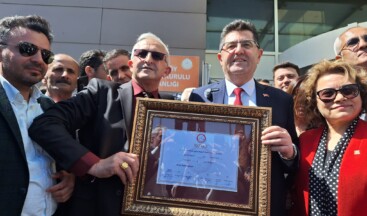 Çekmeköy Yeni Belediye Başkanı Orhan Çerkez Mazbatasını Aldı