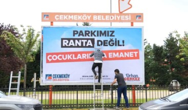 Başkan Çerkez, Çekmeköy’de Çocukların İsteğini Yaptı