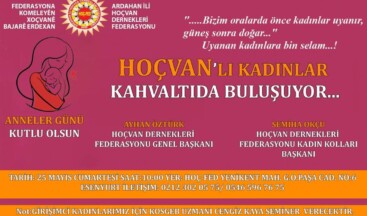 Hoçvan’lı Kadınlar Kahvaltıda Buluşuyor