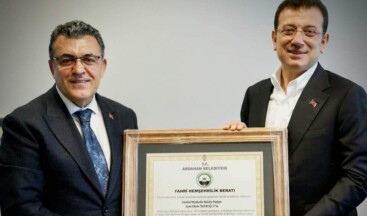 İmamoğlu, Ardahan’ın Fahri Hemşehrisi Oldu