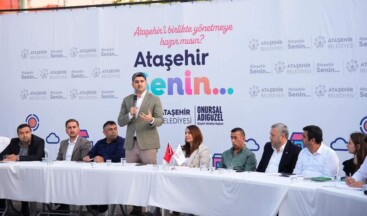 Ataşehir Belediyesi Halk Toplantısı Yaptı