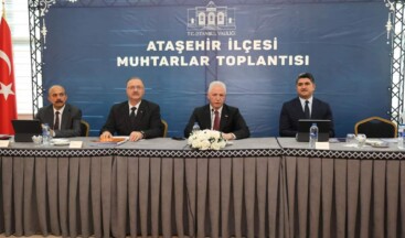 Ataşehir İlçesinde Muhtarlar Toplantısı