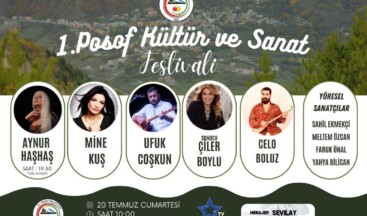 1. Posof Kültür ve Sanat Festivaline Davet