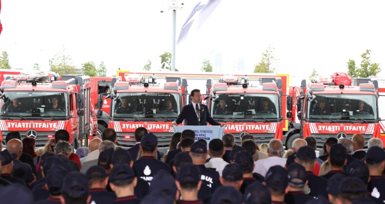 İstanbul İtfaiyesine Yeni Araçlar