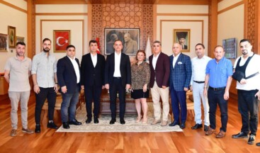 Ataşehir İl Dernekleri Başkan Yeğin’i Ziyaret Etti