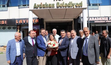 TOBB Başkanı Hisarcıklıoğlu, Ardahan Belediyesini Ziyaret Etti