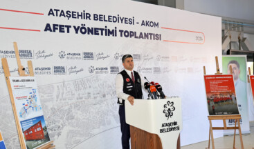 Ataşehir’de Afet Yönetimi Toplantısı
