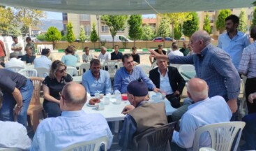 BAŞKAN DEMİR, GÜNTAY HOŞ’UN BURSA’DA CENAZESİNE KATILDI