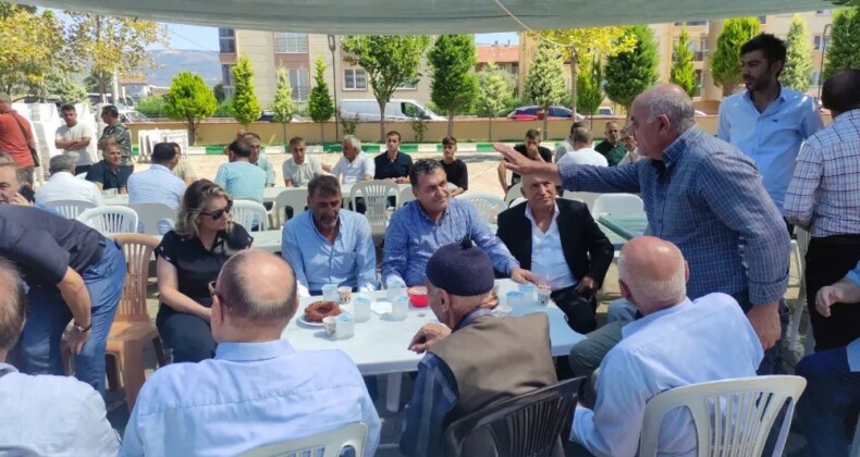 BAŞKAN DEMİR, GÜNTAY HOŞ’UN BURSA’DA CENAZESİNE KATILDI