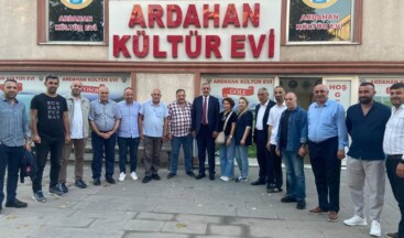 Başkan Budak, Ardahan Kültür Evi Ziyareti