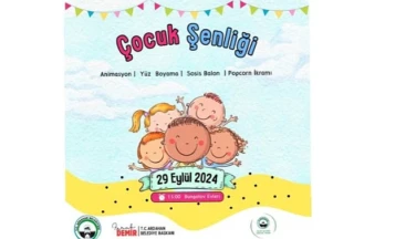 Ardahan Belediyesi’nden ücretsiz çocuk şenliği