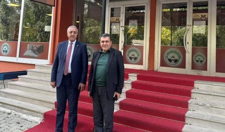 Başkan Demir ile Göle Belediye Başkanı Budak Bir Araya Geldi