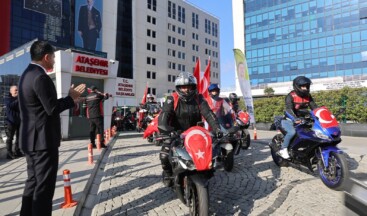 Ataşehir’de 29 Ekim Cumhuriyet Konvoyu