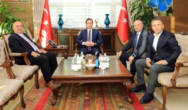 Gazetecilerden Vali Karakaya’ya Ziyaret