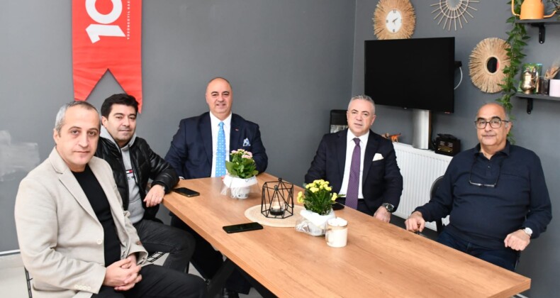 Kaymakam Çelik’ten, Yüzüncüyıl Gazeteciler Derneği’ne ziyaret