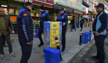 Esenyurt Zabıtasından Kaldırım İşgallerine Karşı Sıkı Denetim