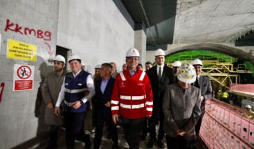 İmamoğlu, Ümraniye-Ataşehir-Göztepe Metro Hattı’nda İncelemelerde Bulundu