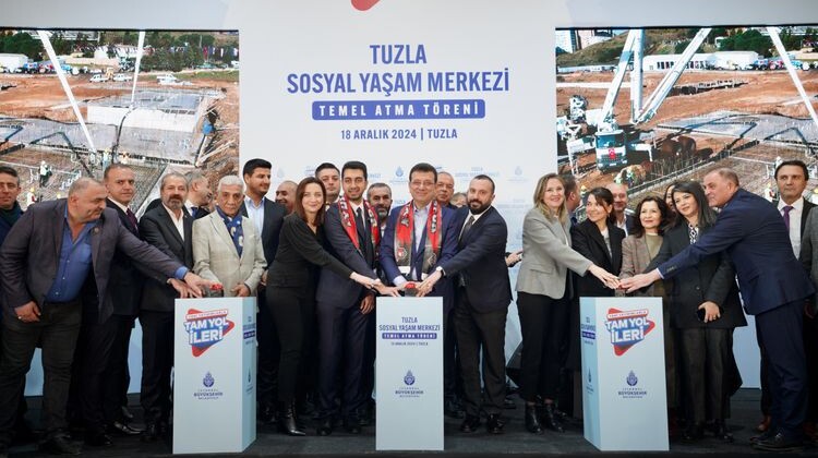 Tuzla Sosyal Yaşam Merkezi Temel Atma Töreni