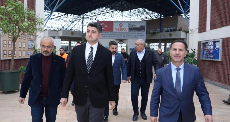 Başkan Adıgüzel, YEDPA’yı Ziyaret Etti