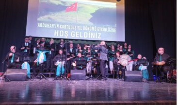 Ardahan Serhatlılar Korosu’ndan Muhteşem Konser