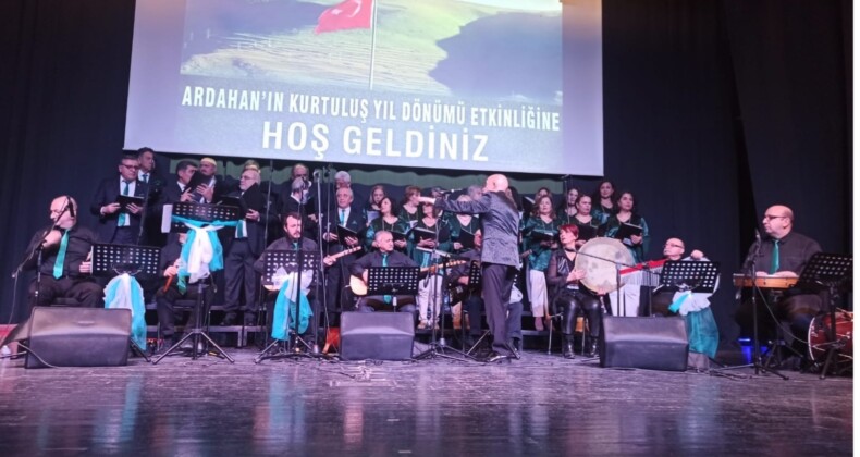 Ardahan Serhatlılar Korosu’ndan Muhteşem Konser