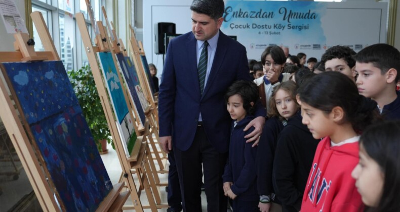 Ataşehir’de Enkazdan Umuda Çocuk Dostu Köy Sergisi