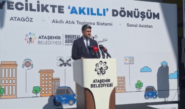 Ataşehir Belediye Başkanı Onursal, Akıllı Belediyecilik Projelerini Tanıttı