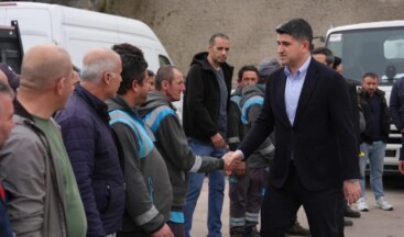 Başkan Adıgüzel, Belediye Çalışanların Bayramını Kutladı