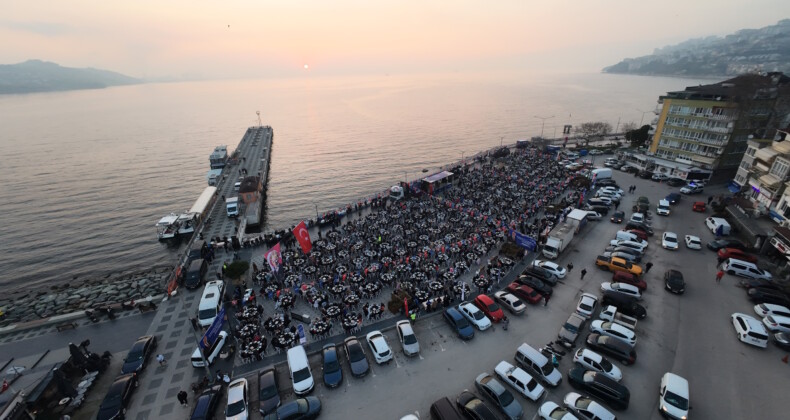 Bursa Büyükşehir’den Gemlik’te 3000 kişilik iftar sofrası